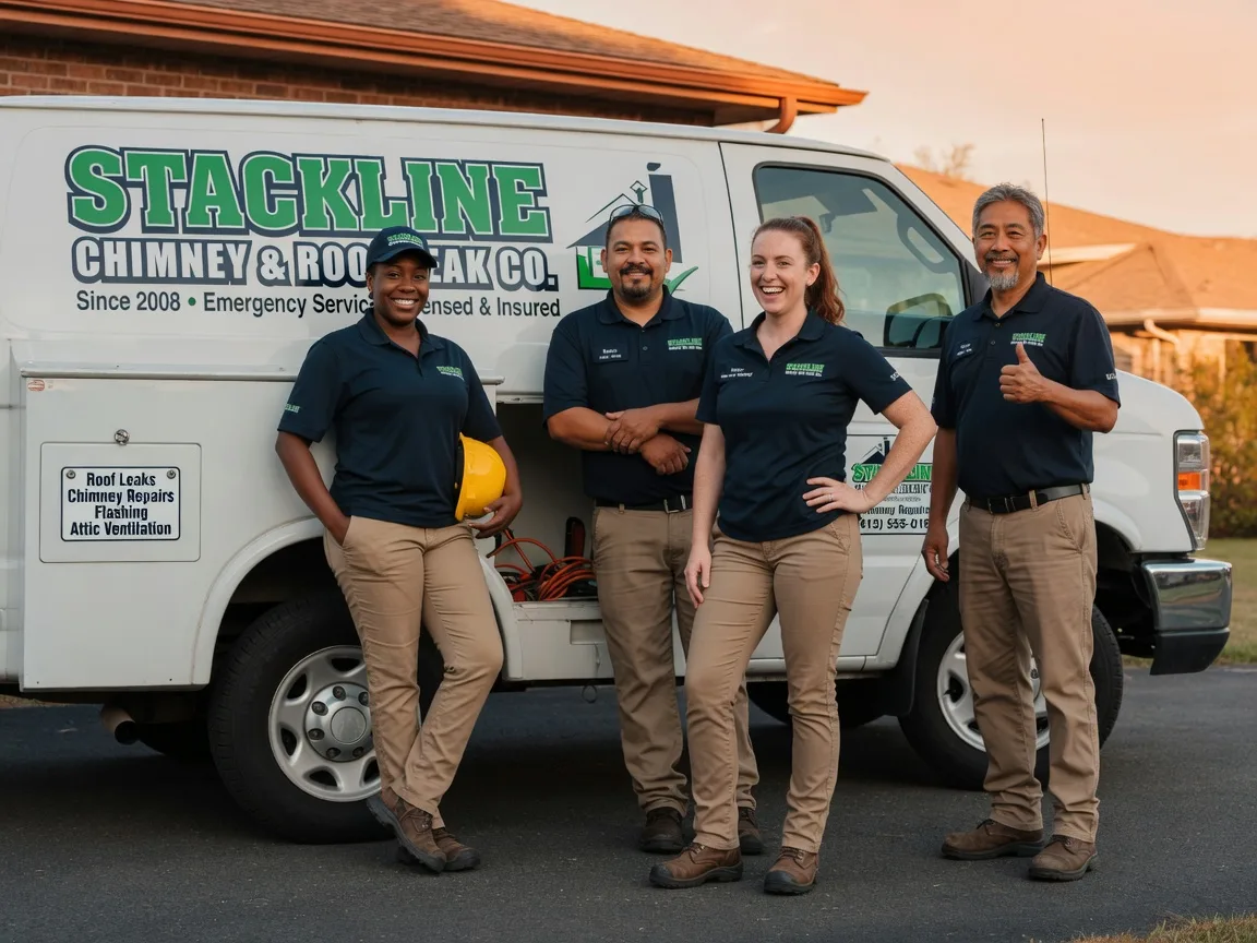 Chimney flashing repair company in Winfred, SD